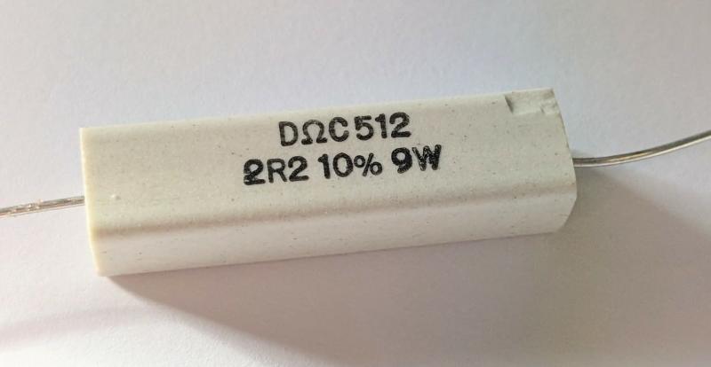Motstånd  2,2 Ohm 9W 10%