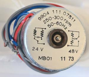 Motor 990411107511 250-300rpm 24V 48V