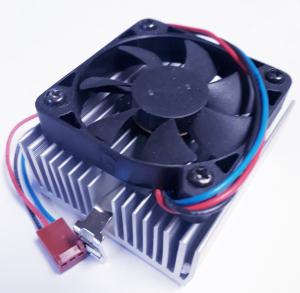Fläkt,  datafläkt med kylare 50 x 50mm