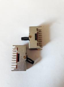 Vippomkopplare  2 pol    NOS