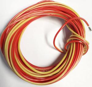 Kopplingstråd Gul/Röd FK 0,5 . 10 Meter 