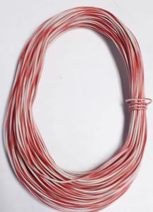 Kopplingstråd Röd/Vit EK 0,2 . 20 Meter 