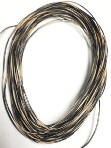 Kopplingstråd Beige/Svart EK 0,2 . 10 Meter