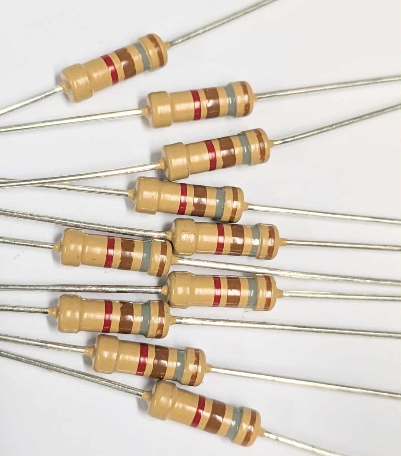 Motstånd 180 Ohm 2% 10 pack