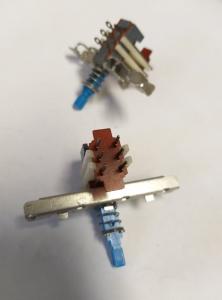 Tryckomkopplare 1 på skena