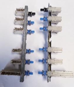 Tryckomkopplare 6 på skena