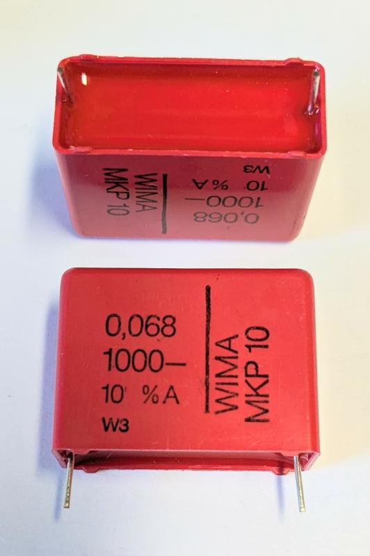 Kondensator 0,068uF 10000V  10% MKP10 WIMA