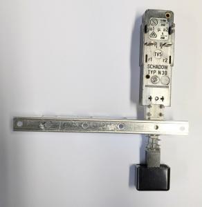 Tryckomkopplare Till / Från med skena  NOS