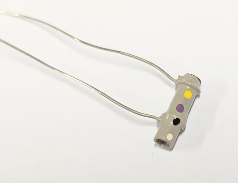 Rörkondensator 47pF 400V 10%