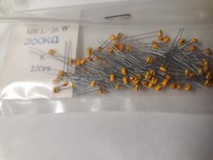 Motstånd 200 Kohm 1/16W  100st