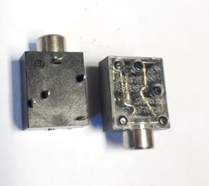 3.5mm Jack Hon stereo, nickel NOS