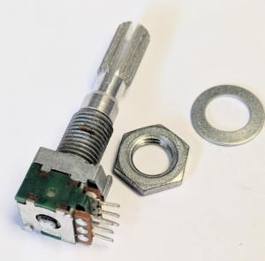 Potentiometer 100k x 2 Mittläge NOS 