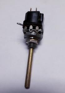 Potentiometer 10K Log med brytare  Ruvido  NOS