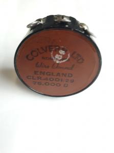 Potentiometer 75.000 Ohm CLR.4001/29 COLVERN LTD   NOS