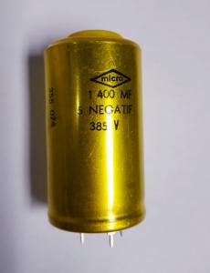 Kondensator 1400 uF 385V Negatif