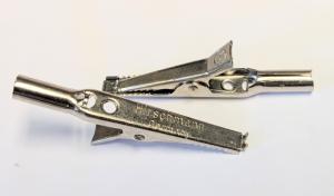 Krokodilklämma Oisolerad med precition