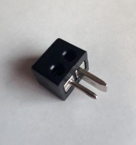 Högtalarkontakt skruvanslutning 