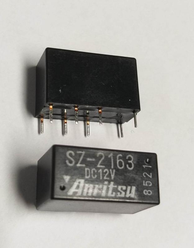 Relä 5V DC Anritsu SZ-2167 8-pin  PCB