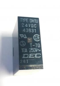 Relä DH1U 24VDC 10A  2 poligt