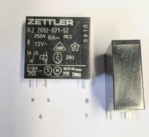 Relä AZ 2692-071-52 8A 12V 