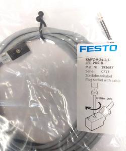 Anslutningskabel KMYZ-5-24-5-LED-PUR-B FESTO