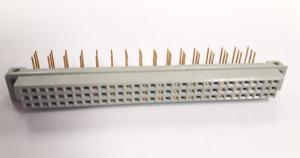 Kretskortskontakt / Stiftdon 48 stift Vinklade