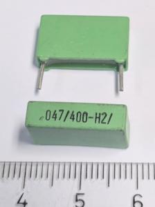 Kondensator 0,047uF 400V / H2 Polyester