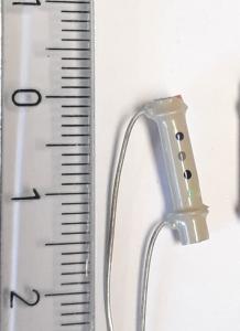 Rörkondensator 68pF 400V 5%