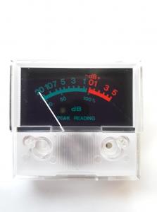 Indikator instrument  VU-meter  54 x 50 mm