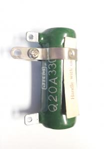 Emaljerat trådmotstånd, Q 20A 330 Ohm