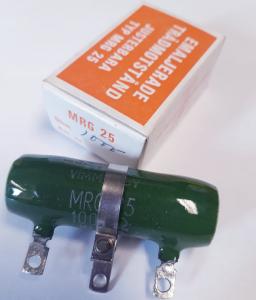 Emaljerat trådmotstånd, MR6 25 1000 Ohm 