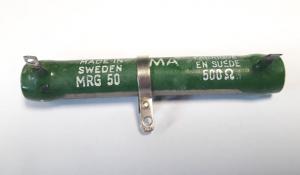  Emaljerat trådmotstånd, MRG50 500 Ohm