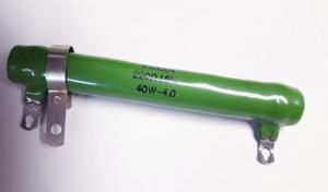 Emaljerat trådmotstånd, 220 Ohm 40W