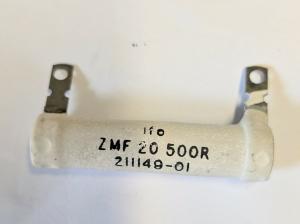 O emaljerat trådmotstånd, 500 Ohm 20W