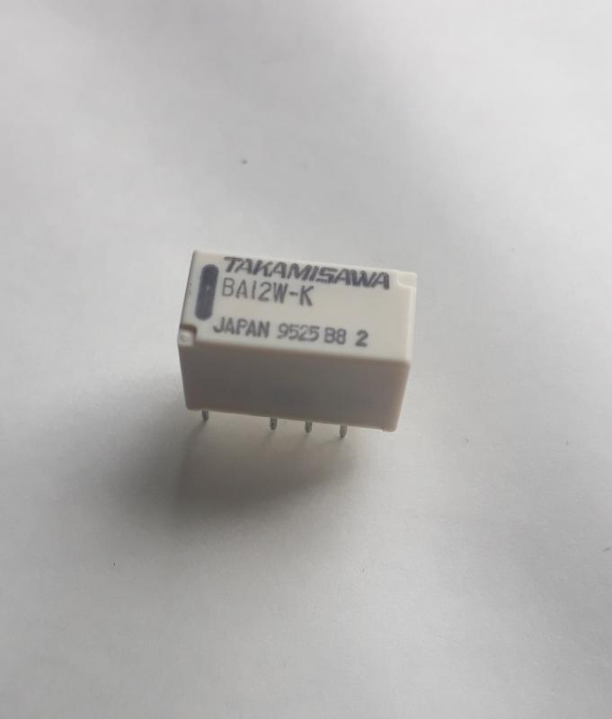 Relä 12 VDC, 250 mW