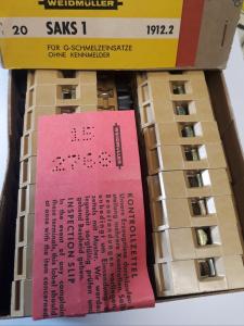 Kopplingsplint utan indikator 20st 