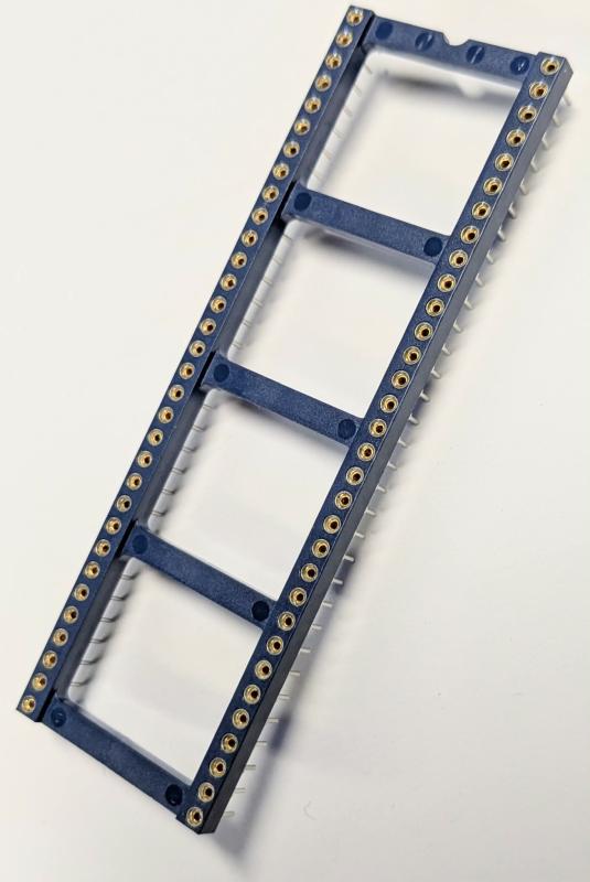 IC-Hållare svarvad 64-pin DIL