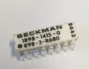 Motståndsnätverk 680 Ohm +/- 2% 16 stift isolerat