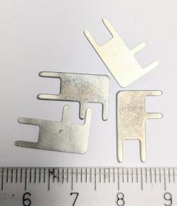 Flatstift 6,4mm oisolerat för lödning på kretskort 4st