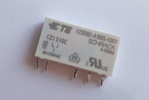 Relä Effektrelä för kretskort 5Vdc