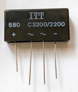 Brygga , Max 3,3A  80V . Diodbrygga