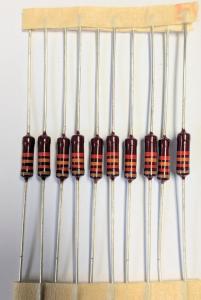 Motstånd 4,3Kohm 2% 0.5W, 10st