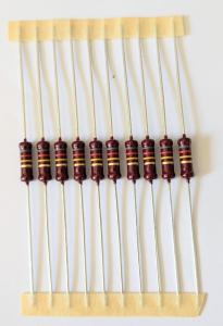 Motstånd 820kohm 2% 0.5W, 10st