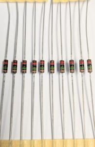 Motstånd 15 ohm 1/4W 5%, 10-pack