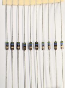 Motstånd 56 ohm 1/4W 5%, 10-pack