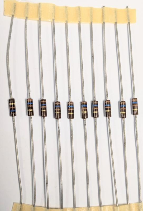 Motstånd 160 ohm 1/4W 5%, 10-pack