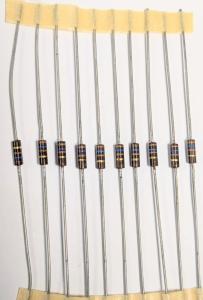 Motstånd 160 ohm 1/4W 5%, 10-pack