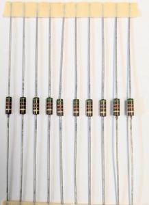 Motstånd 510 ohm 1/4W 5%, 10-pack