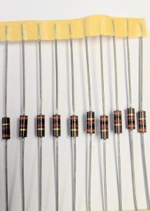 Motstånd 3 kohm 1/4W 5%, 10-pack