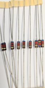 Motstånd 6,2 Kohm 1/4W. 10 pack